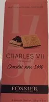 Mängden socker i CHARLES VII chocolat noir 54%