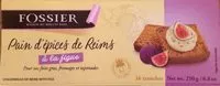 Mängden socker i Mon pain d'épices aux figues FOSSIER