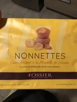 Mängden socker i Maison Fossier - Nonnettes - Coeur Fondant Ã La Mirabelle De Lorraine