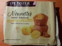 Mängden socker i Nonnettes à la mirabelle