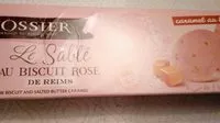 Mängden socker i Le sablé au biscuit rose