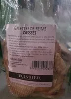 Mängden socker i Galettes de Reims