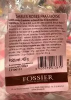 Mängden socker i Sablés roses framboise