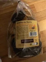Mängden socker i Galette de Reims orange chocolat noir