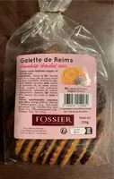 Mängden socker i Galettes de Reims framboise chocolat noir