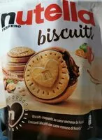 Mängden socker i Nutella biscuit