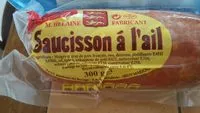 Mängden socker i Saucisson à l'Ail