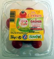 Mängden socker i Les Cerises 250 g - Savéol