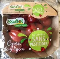 Mängden socker i Tomates Coeurs-de-Pigeon sans pesticides