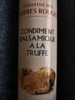 Mängden socker i Condiments balsamique à la truffe