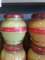 Mängden socker i Moutarde verveine du velay