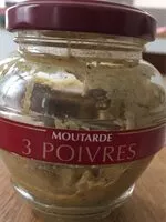 Mängden socker i Moutarde 3 poivres