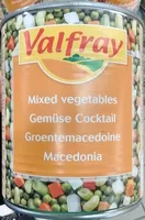 Mängden socker i Macédoine de légumes