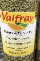 Mängden socker i Flageolets verts extra fins