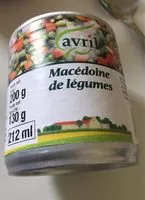 Mängden socker i Macedoine de legumes
