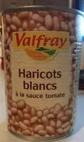 Mängden socker i Haricots blancs a la sauce tomate