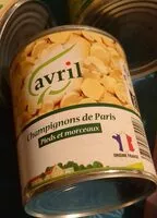 Mängden socker i Champignons de Paris Pieds et morceaux