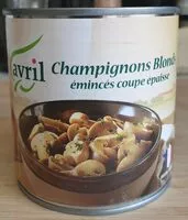 Mängden socker i Champignons blonds émincés coupe épaisse