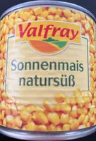 Mängden socker i Sonnenmais natursüß