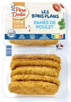 Mängden socker i Les bons plans - Panés de poulet X 10