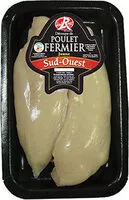 Mängden socker i Filets de poulet jaune fermier du sud ouest, 2 pièces