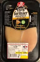 Mängden socker i Filet de poulet fermier lyre jaune