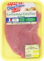 Mängden socker i Escalope de dinde Douce France Extra fine x2