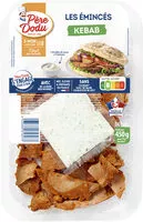 Mängden socker i Émincés de dinde kebab