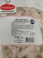 Mängden socker i Lamelles Kebab cuites surgelées IQF