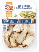Mängden socker i Emincés de filets de poulet rôtis