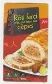 Mängden socker i Roti de dinde farci farce aux cepes