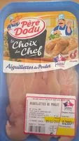Mängden socker i Aiguillette poulet Douce France Poulet