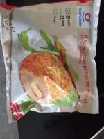 Mängden socker i Cordons bleus de poulet