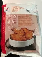 Mängden socker i Grignottes de poulet rôties