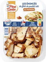 Mängden socker i Émincés de filet poulet paprika