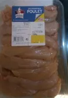 Mängden socker i Aiguillettes de poulet