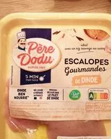 Mängden socker i Escalope de dinde