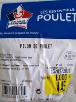 Mängden socker i Pilon de poulet