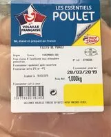 Mängden socker i Filets de poulet