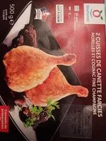 Mängden socker i Cuisses de canette farcies morilles et cognac