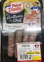 Mängden socker i Les grillades du chef
