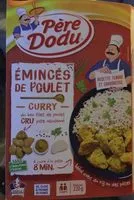 Mängden socker i Emincés de poulet-Curry