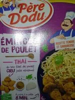 Mängden socker i Émincé de poulet thaï