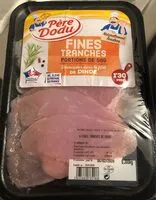 Mängden socker i Fines tranches de dinde