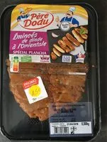 Mängden socker i Émincées de dinde a l orientale