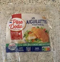 Mängden socker i Aiguillettes de poulet pané cru