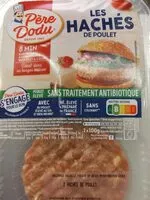 Mängden socker i Les hachés de poulet