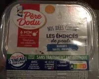 Mängden socker i Les émincés de poulet marinés