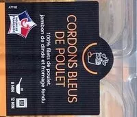 Mängden socker i Cordons bleus de poulet