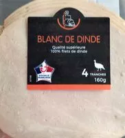 Mängden socker i Blanc de dinde reconstitué traité en salaison